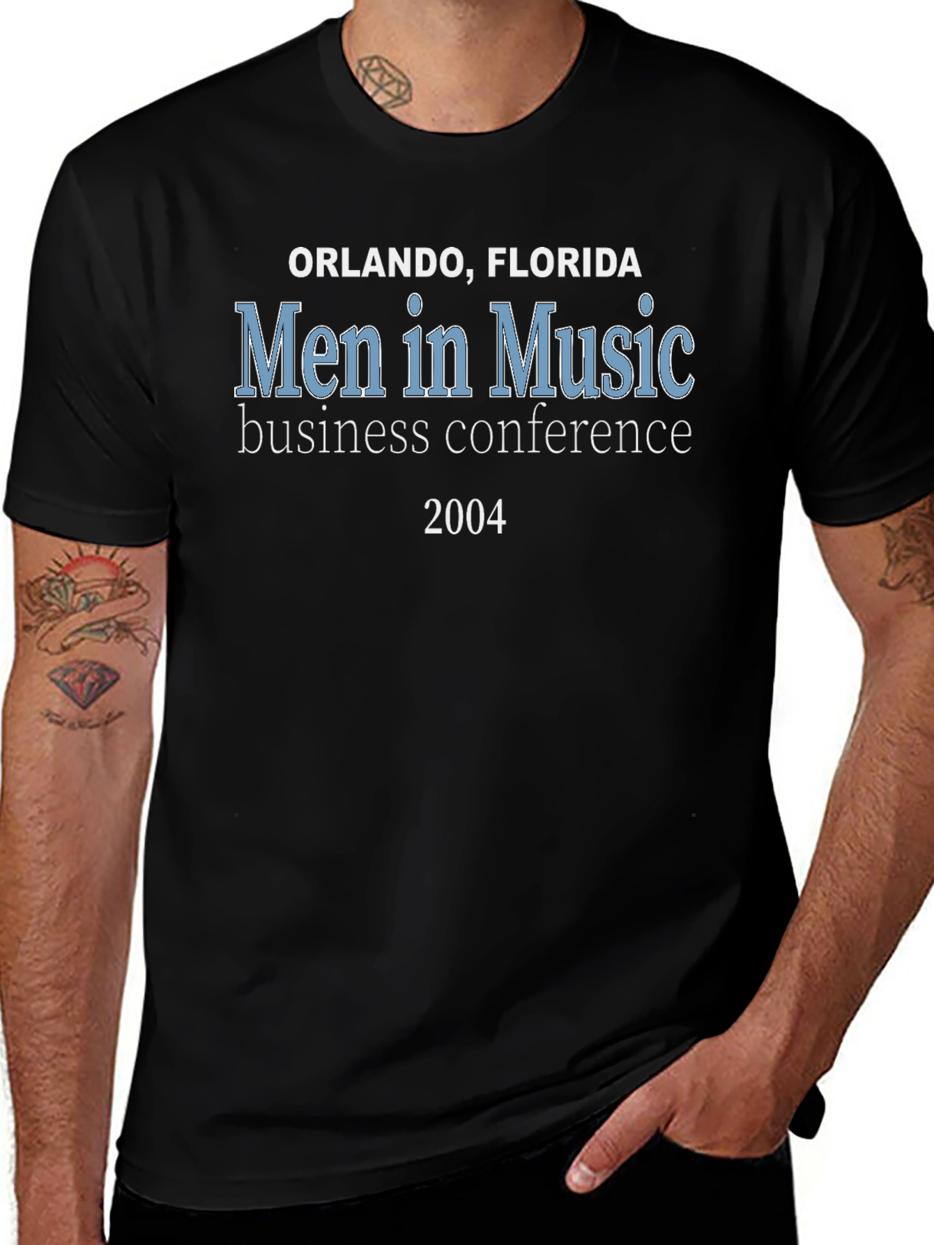 Men in Music Business Conference Orlando Florida 2004 T-Shirt
