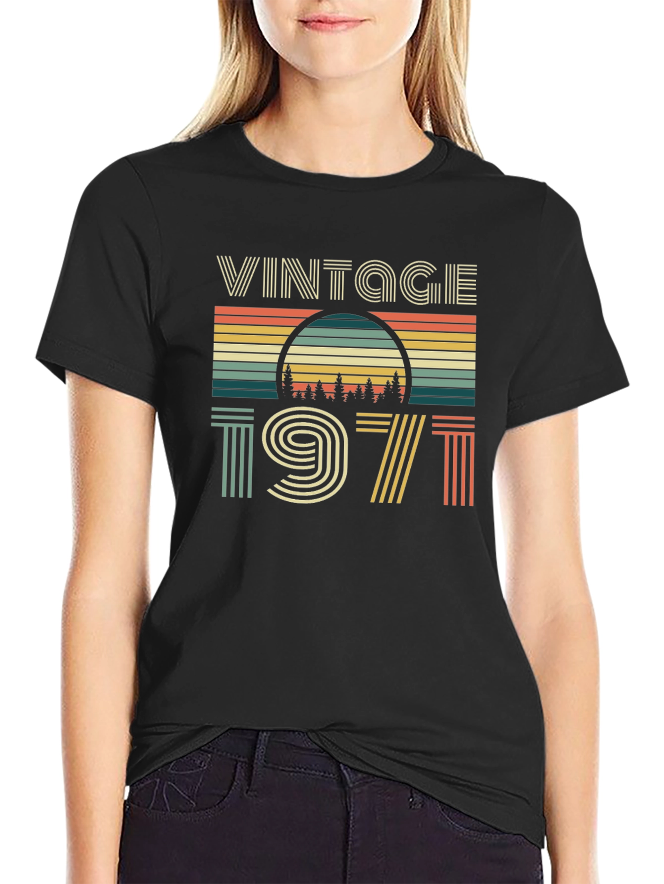 Vintage 1971 Graphic Tee - Retro Style