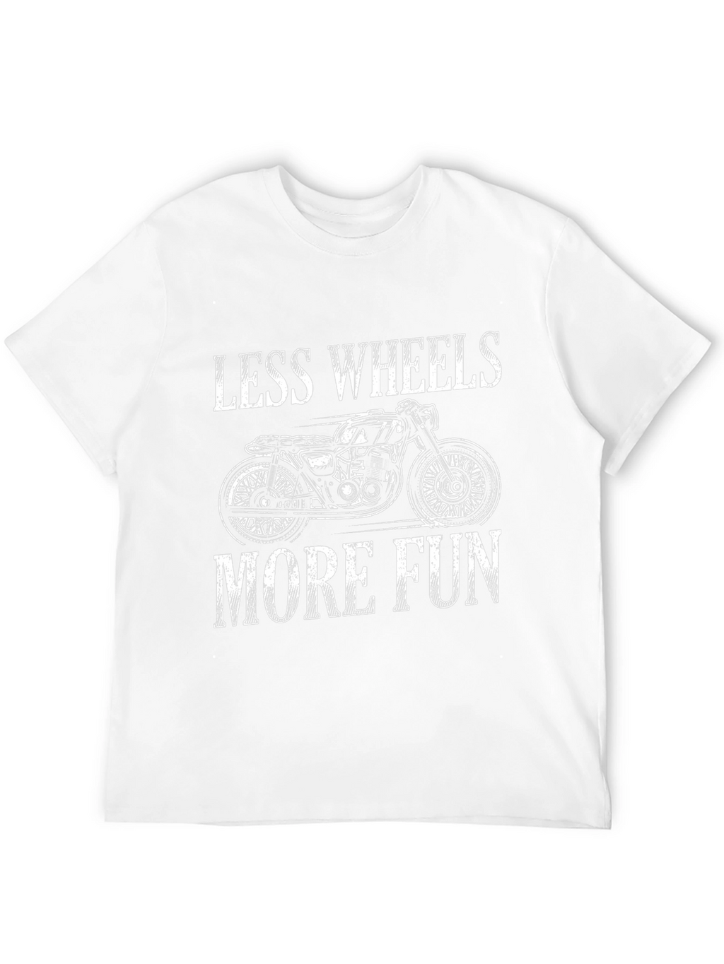 Less Wheels More Fun Black T-Shirt