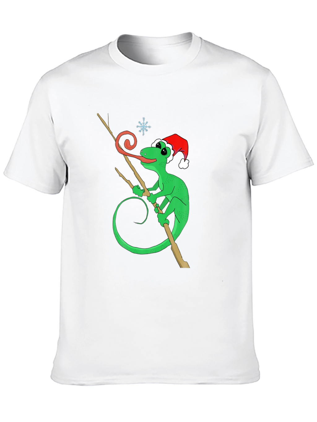 Festive Lizard Graphic Tee