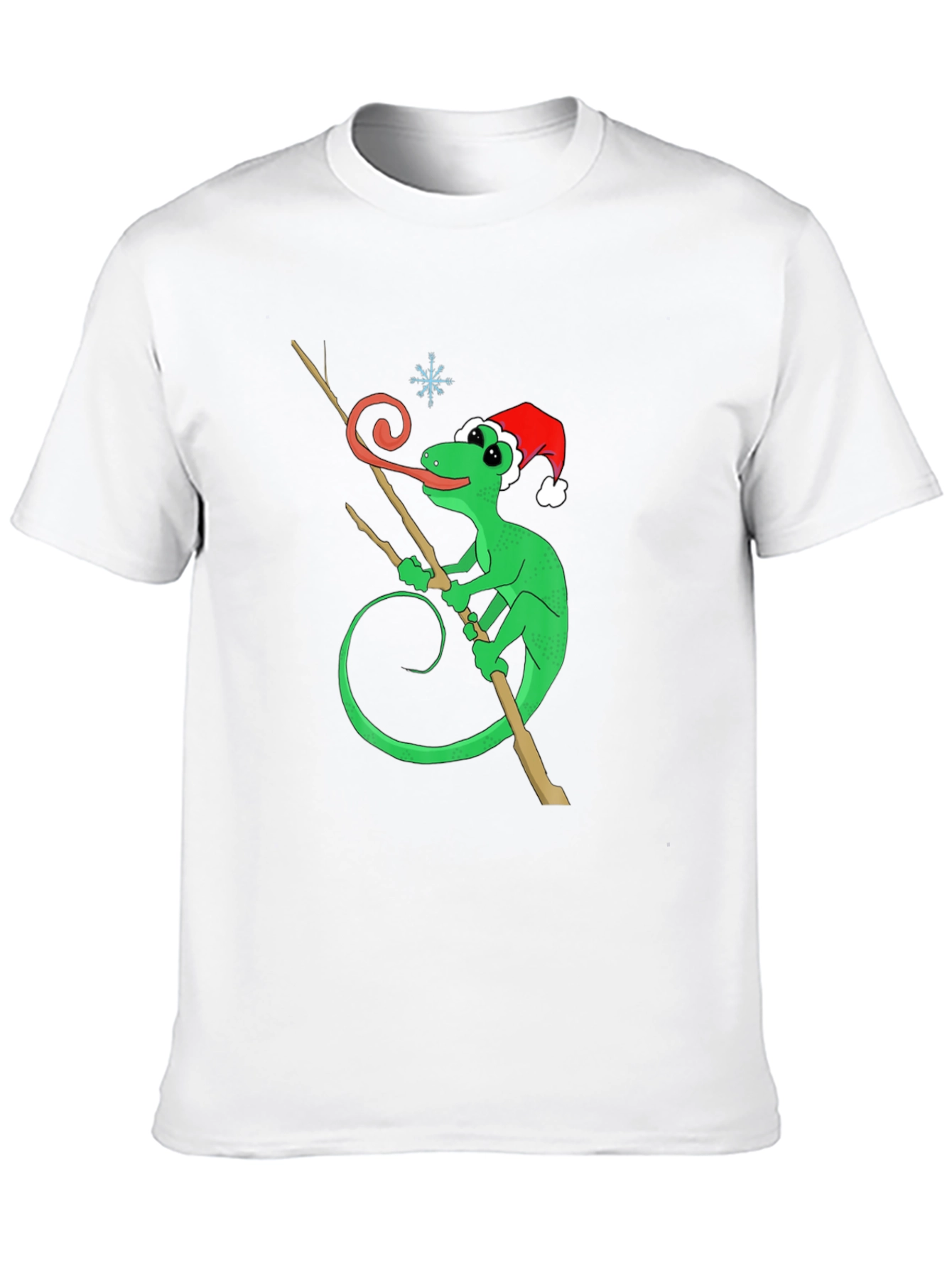 Festive Lizard Graphic Tee