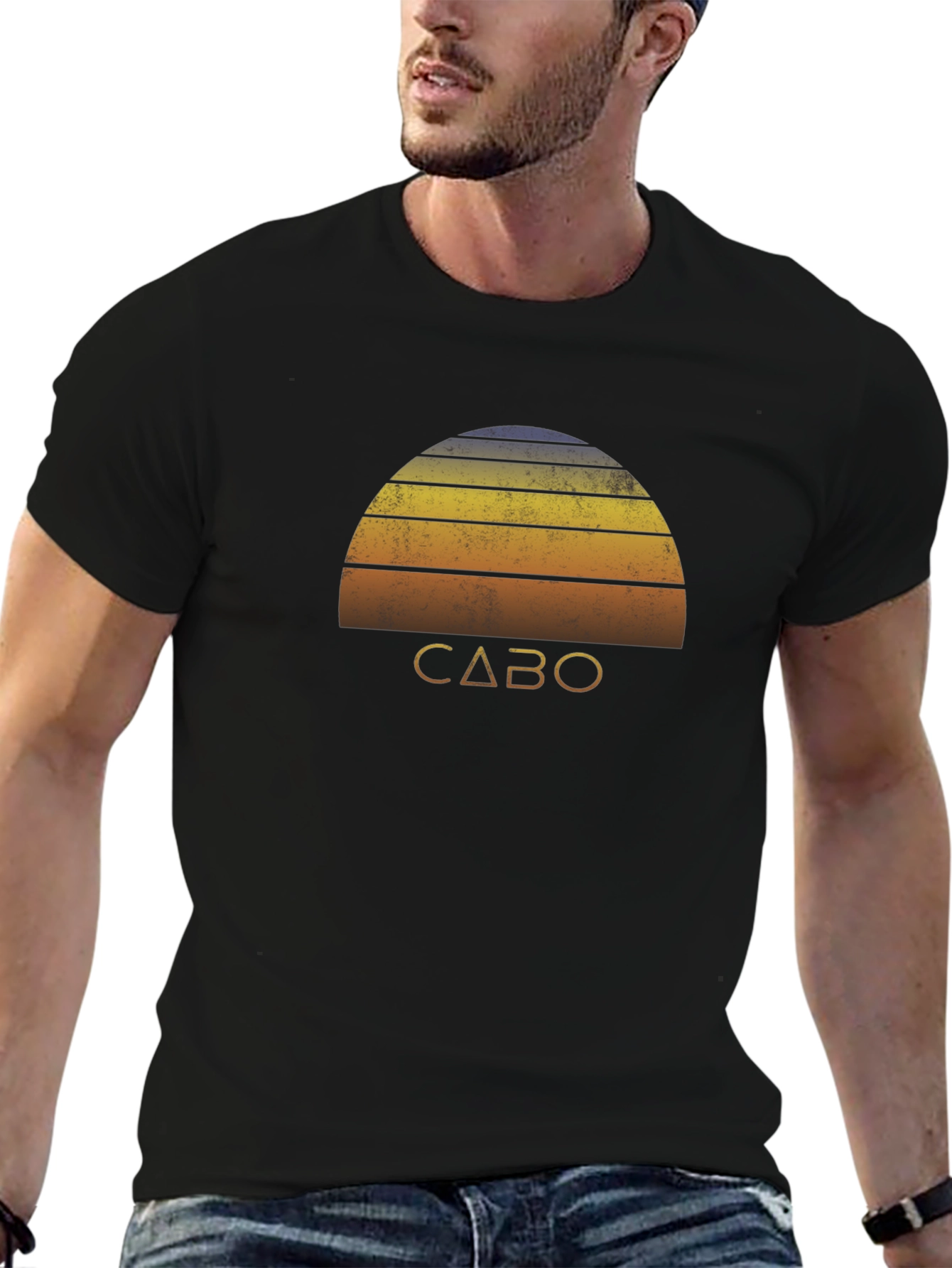 Vintage Cabo T-Shirt - Retro Sunset Graphic Tee