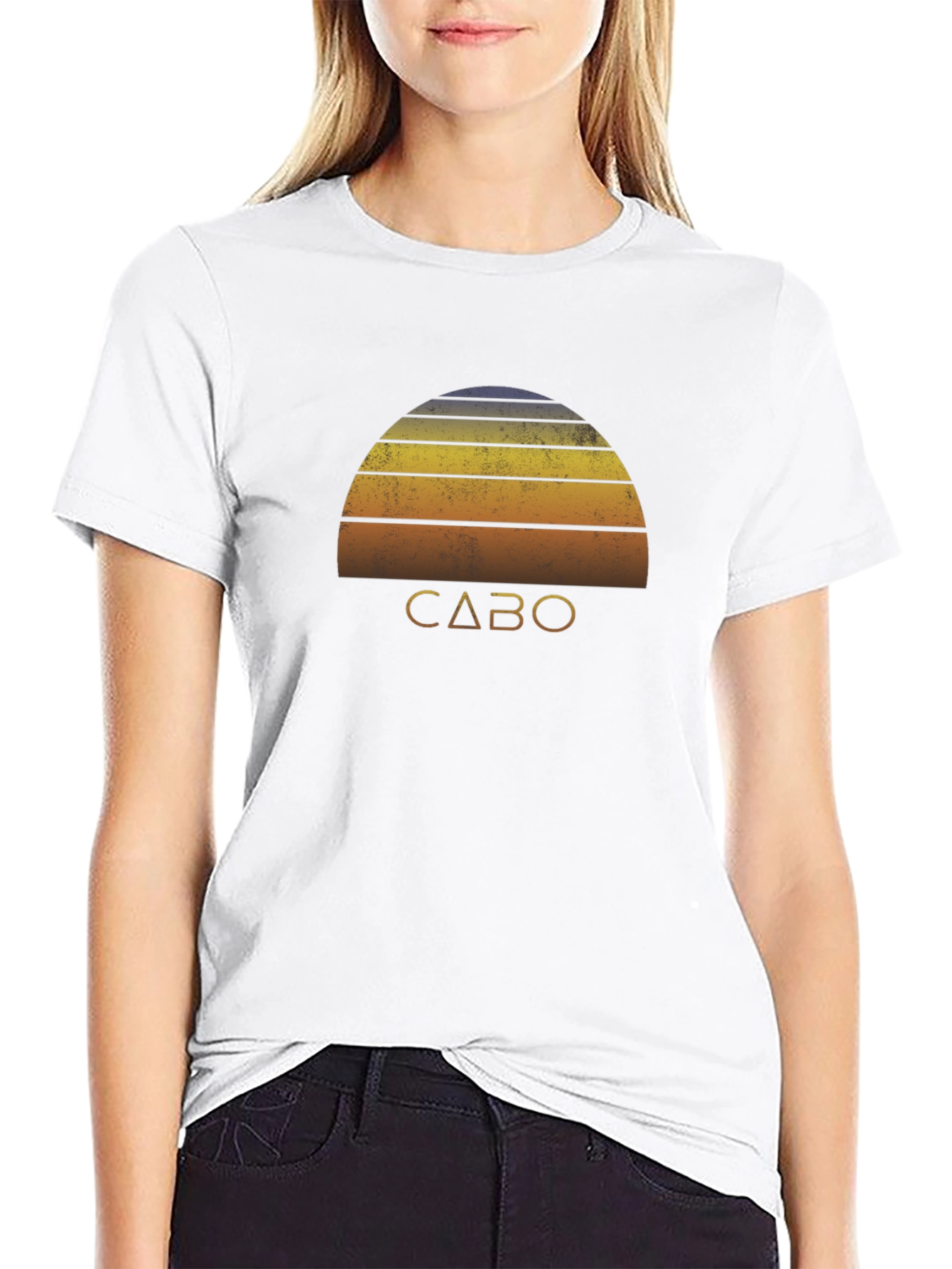 Vintage Cabo T-Shirt - Retro Sunset Graphic Tee