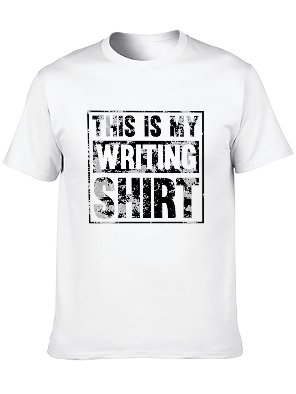This Is My Writing Shirt - Novelty Graphic Tee