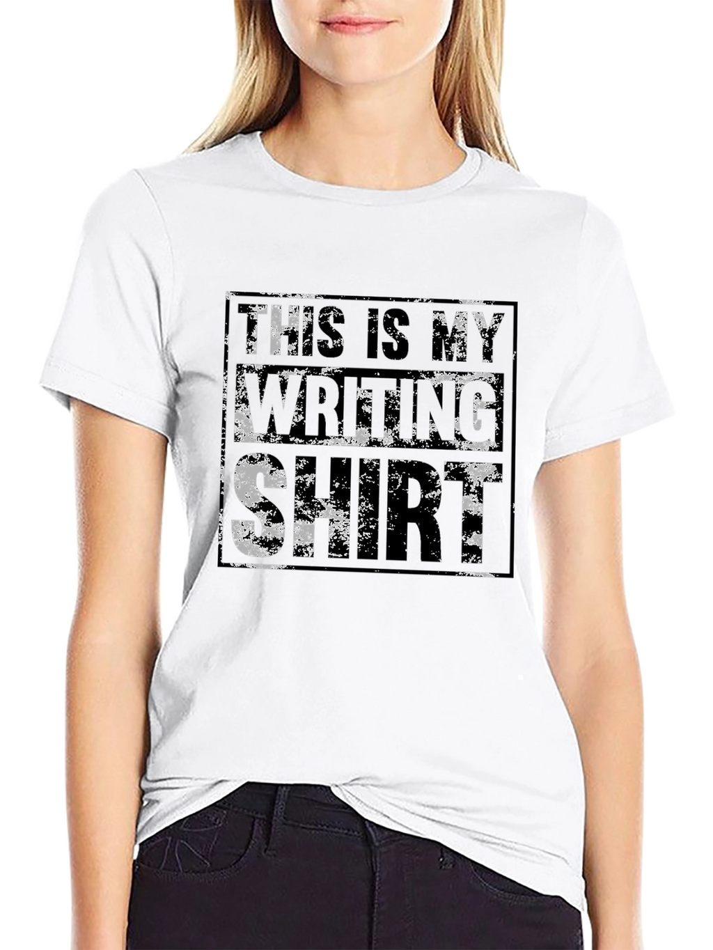 This Is My Writing Shirt - Novelty Graphic Tee