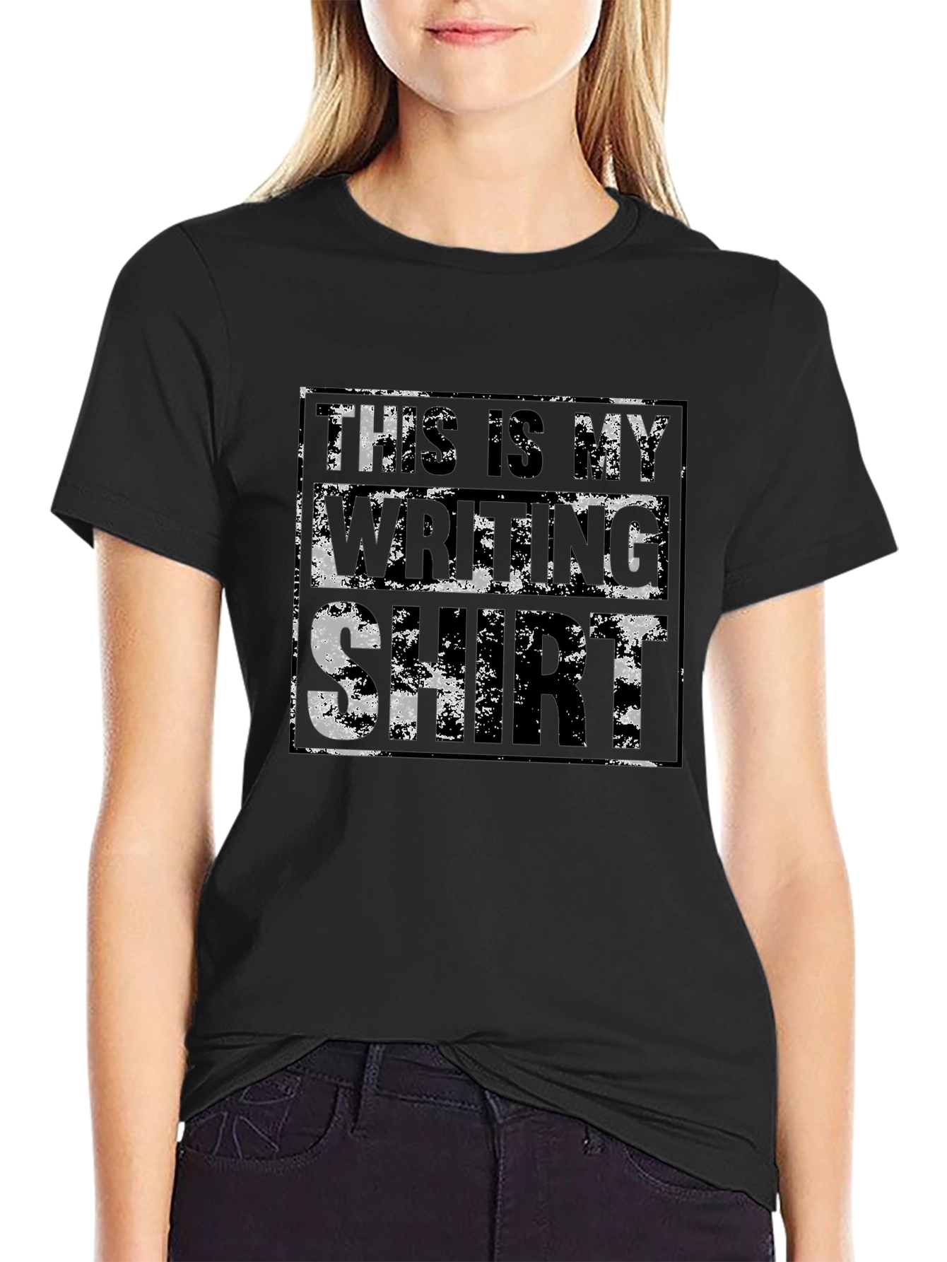 This Is My Writing Shirt - Novelty Graphic Tee