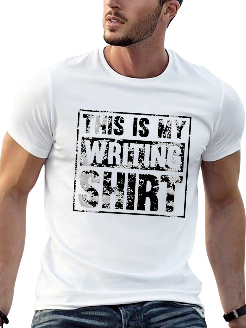 This Is My Writing Shirt - Novelty Graphic Tee