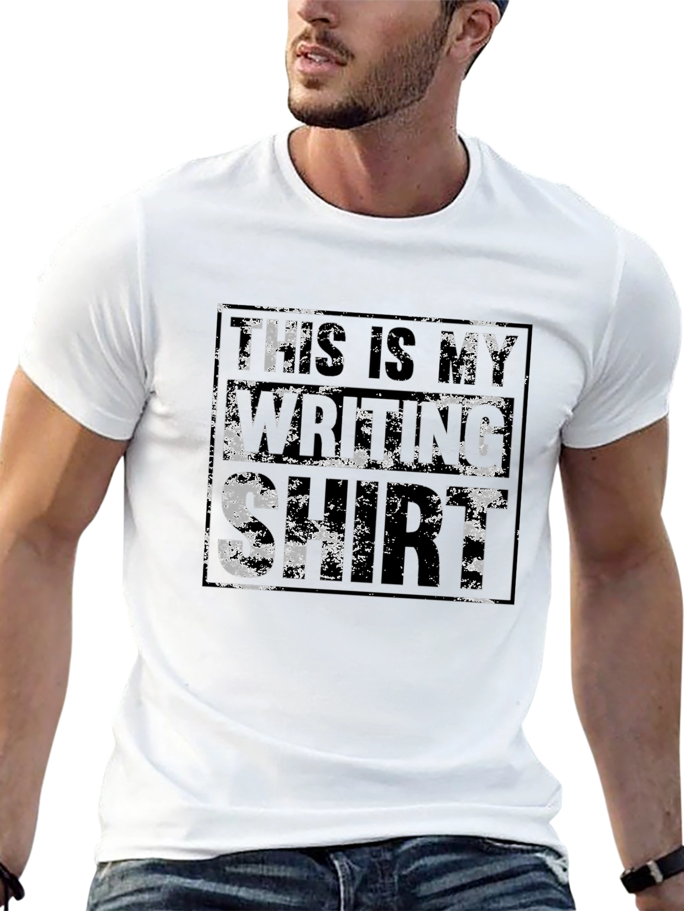 This Is My Writing Shirt - Novelty Graphic Tee