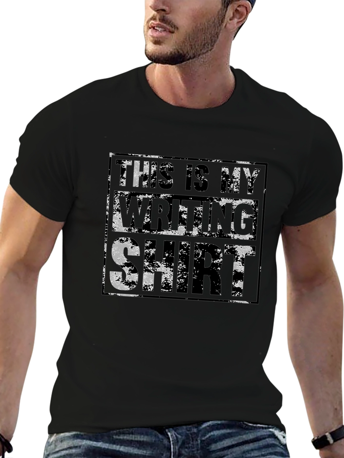 This Is My Writing Shirt - Novelty Graphic Tee