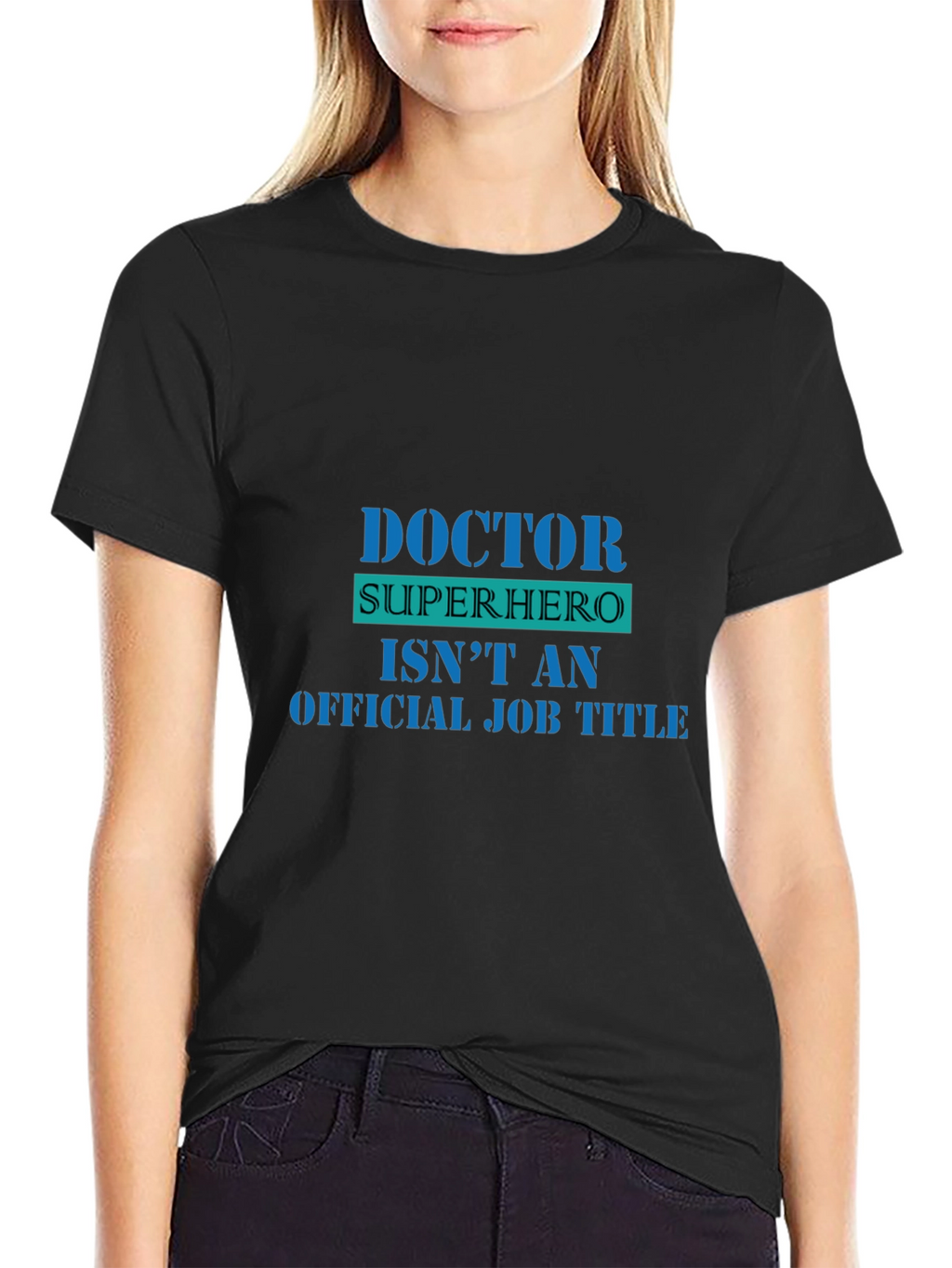 Doctor Superhero Funny Graphic Tee