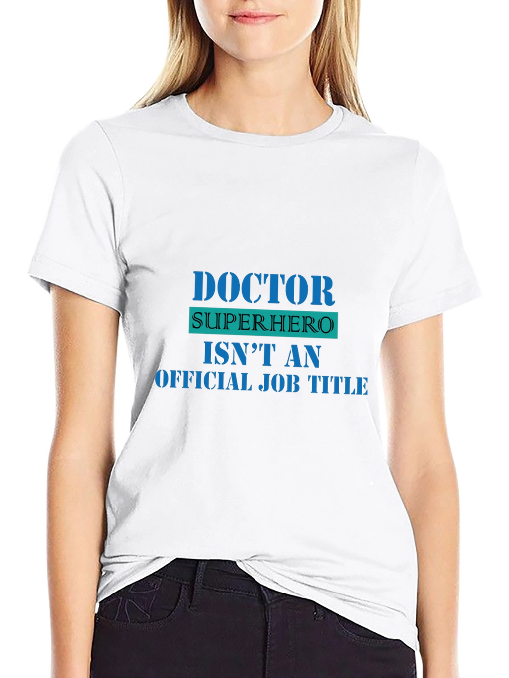 Doctor Superhero Funny Graphic Tee