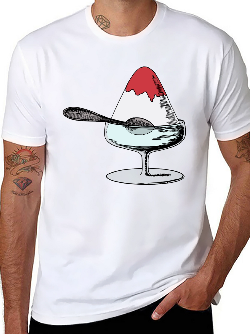 Snow Cone T-Shirt - Fun Graphic Tee