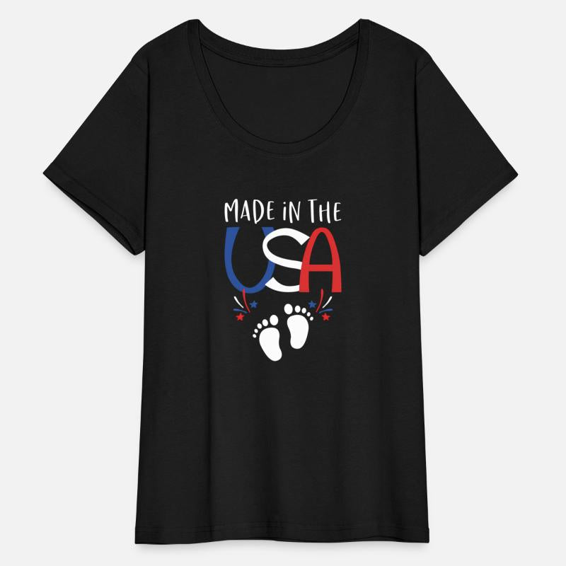 Made In The Usa Patriotic 4Th Of July Pregnancy