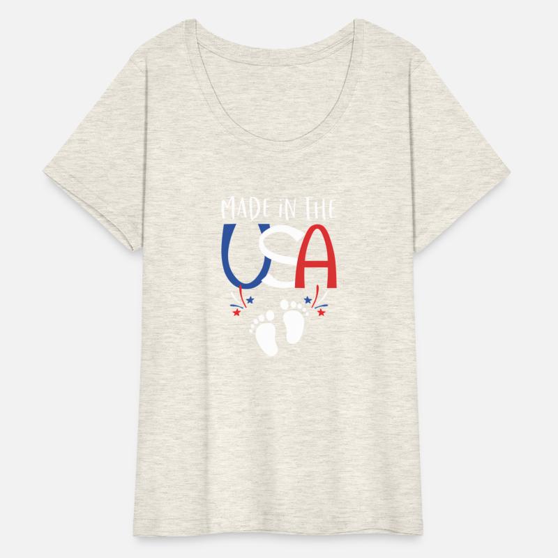 Made In The Usa Patriotic 4Th Of July Pregnancy