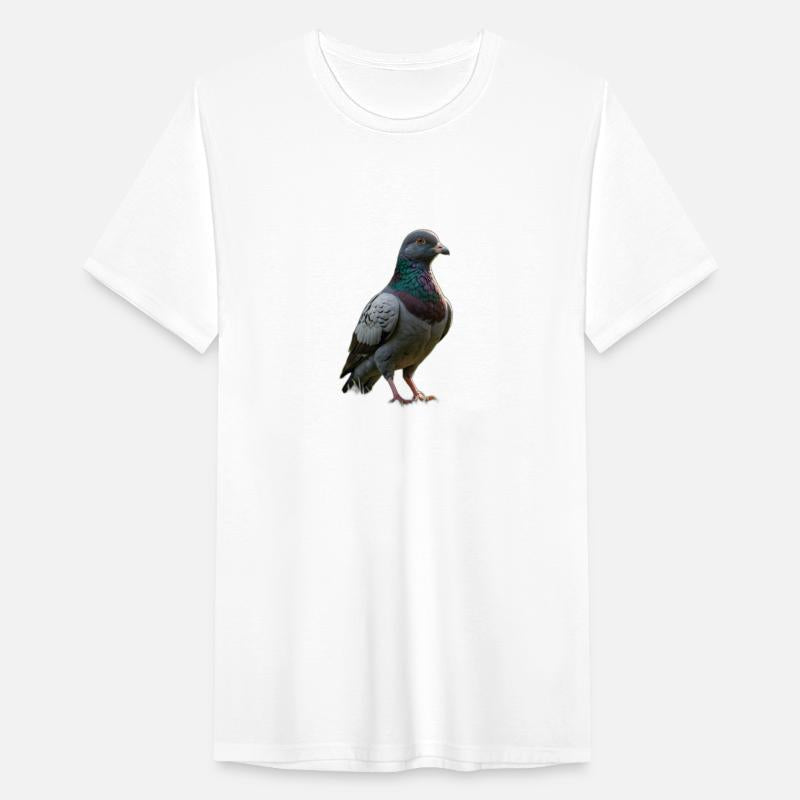 Magical Forest Pigeon: Close-Up with Sunligh