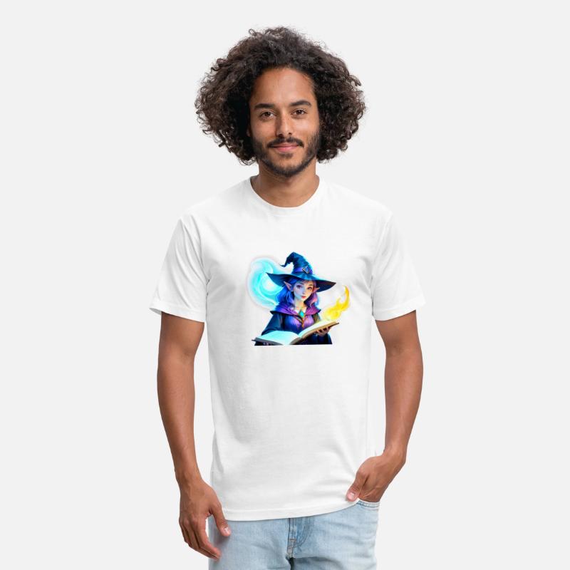 Magical Witch with Spellbook and Potion