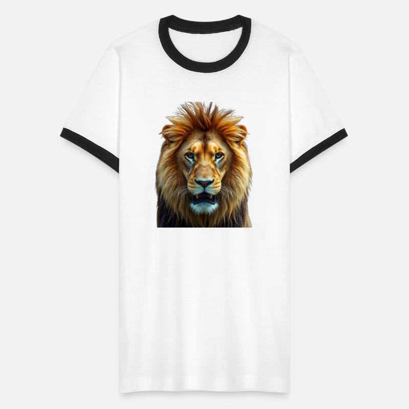 Majestic Lion Portrait Art