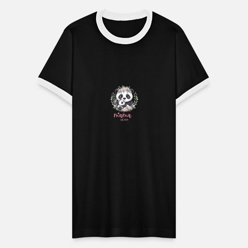 Mama est 2024 I Panda Bear Mum I First Time Mom