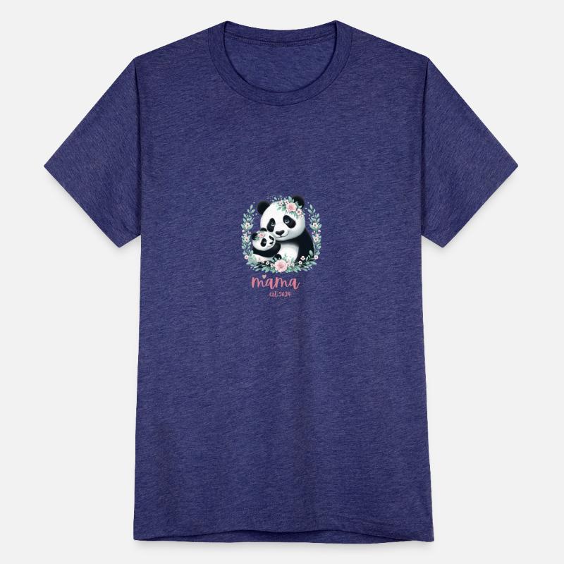 Mama est 2024 I Panda Bear Mum I First Time Mom