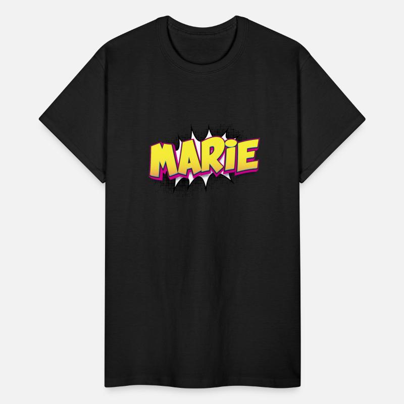 Marie Custom Name Comic Book Style Pop Art, Marie