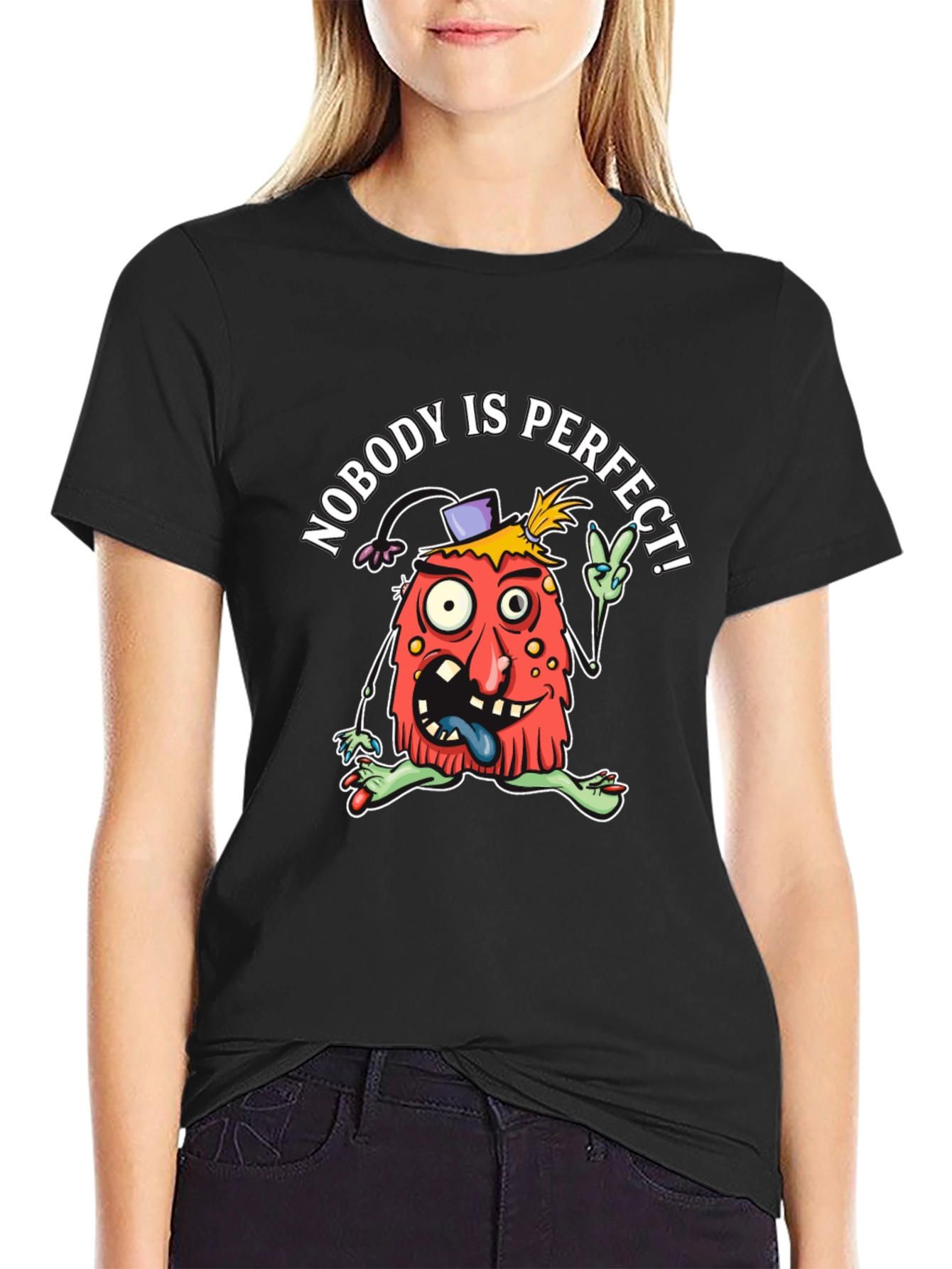 Nobodys Perfect T-Shirt - Funny Graphic Tee