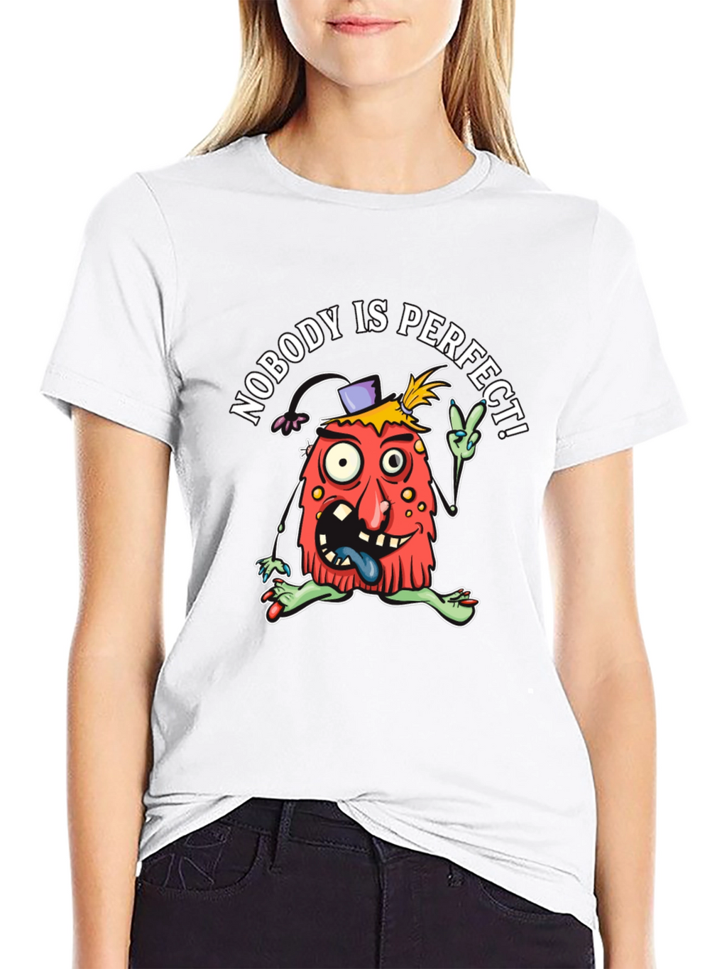 Nobodys Perfect T-Shirt - Funny Graphic Tee