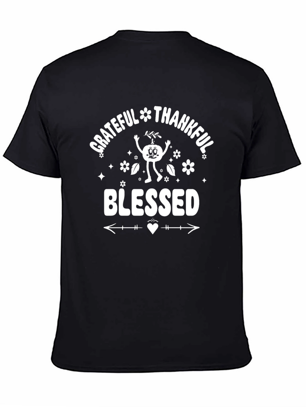 Grateful Thankful Blessed Graphic Tee