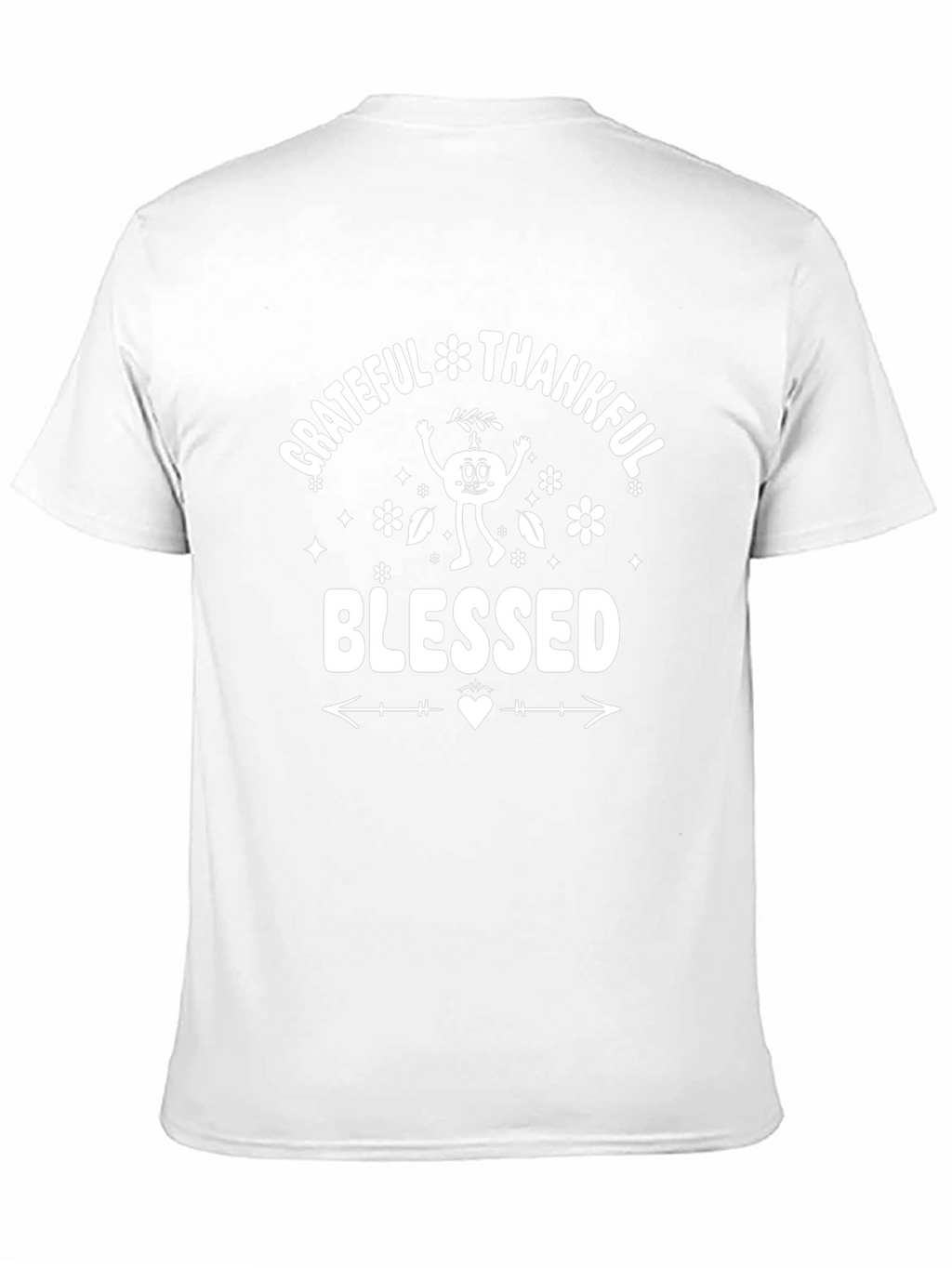 Grateful Thankful Blessed Graphic Tee