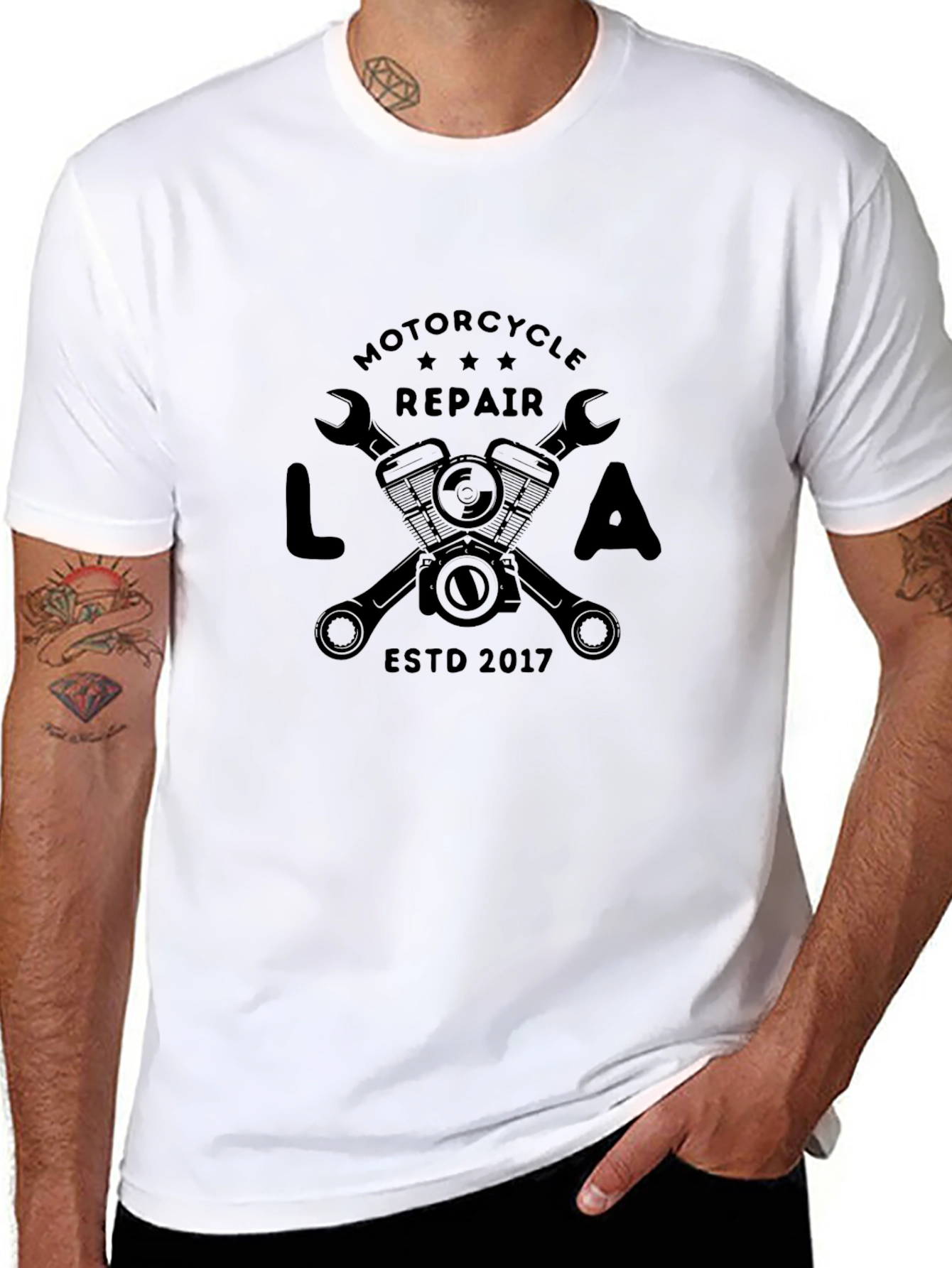 Motorcycle Repair T-Shirt - Mechanic Tee