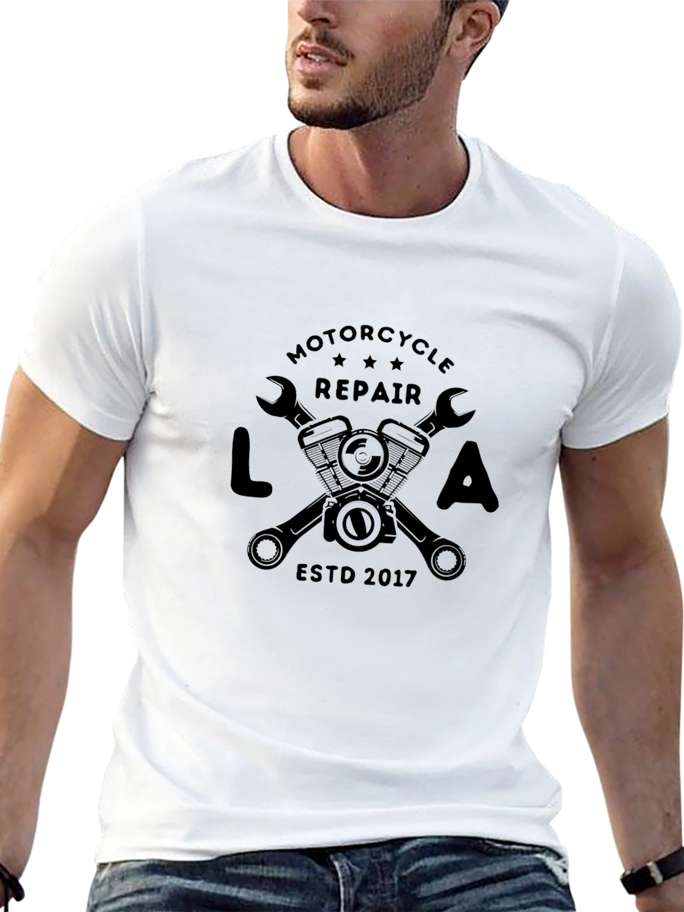 Motorcycle Repair T-Shirt - Mechanic Tee