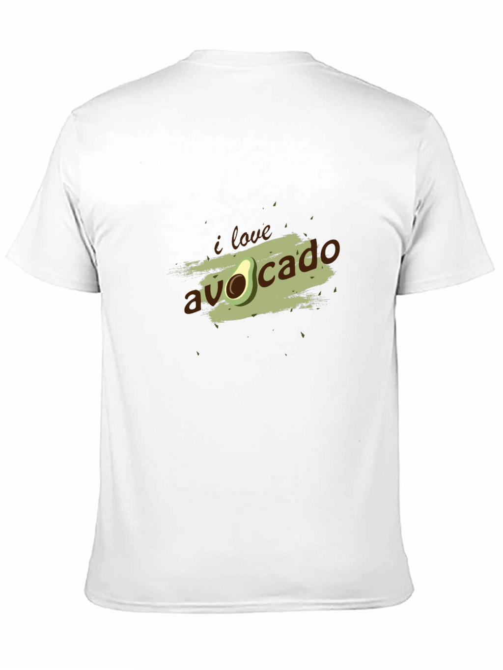 I Love Avocado Graphic T-Shirt - Trendy Casual Tee