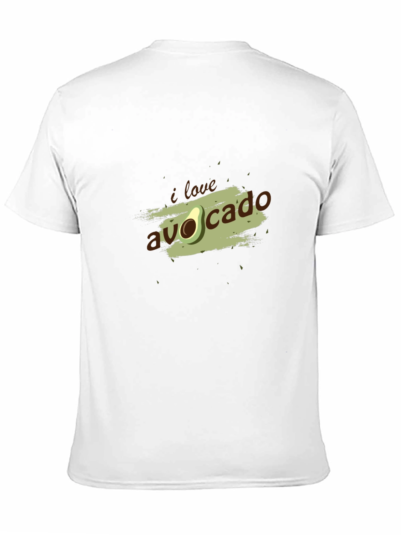 I Love Avocado Graphic T-Shirt - Trendy Casual Tee