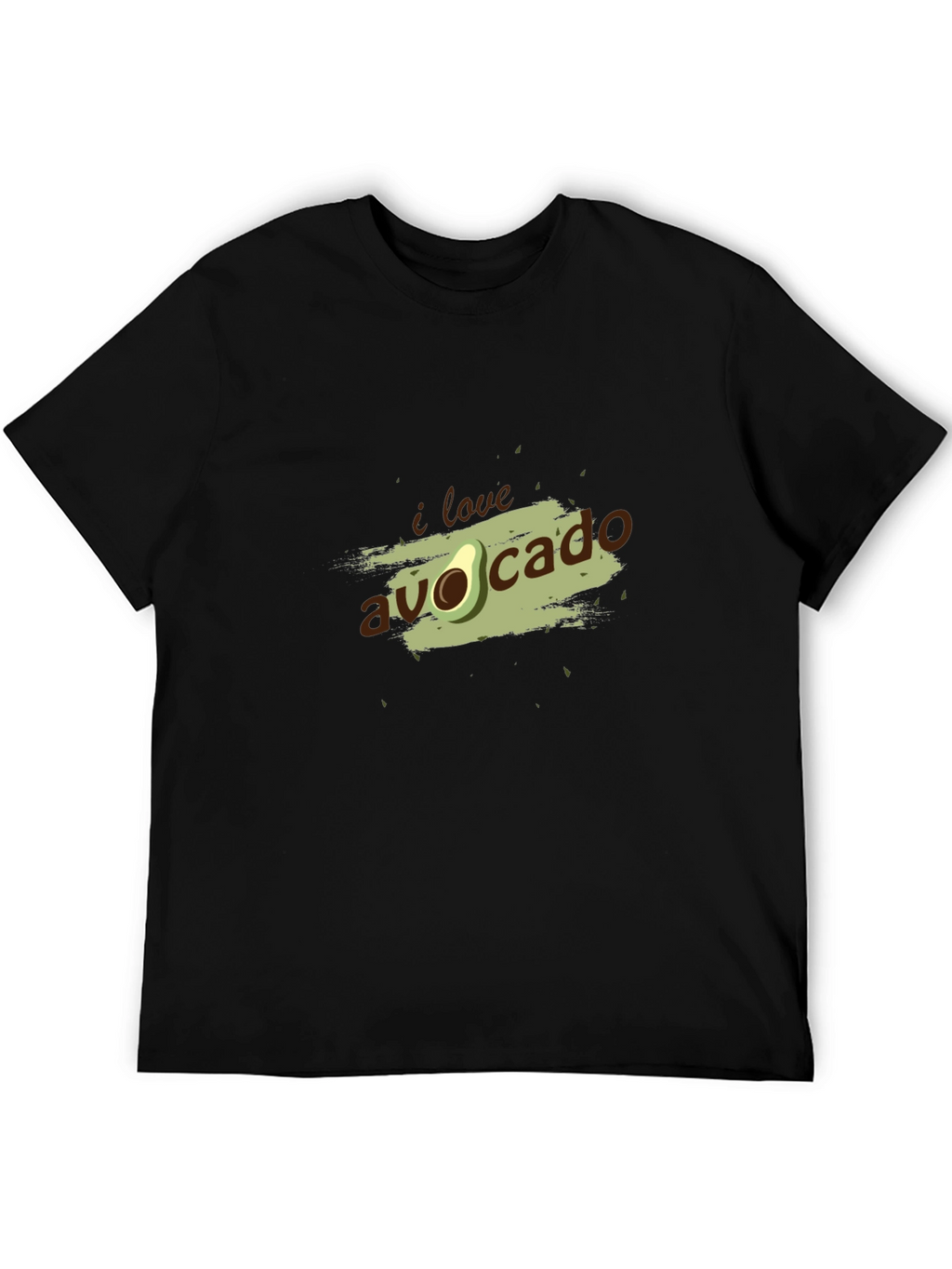 I Love Avocado Graphic T-Shirt - Trendy Casual Tee