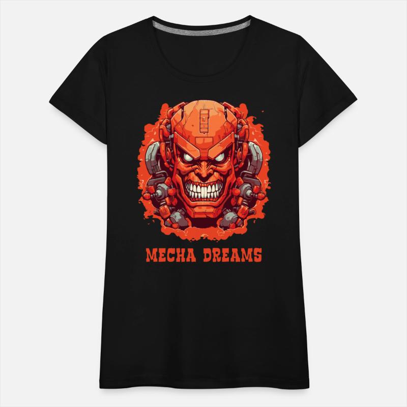 MECHA DREAMS: Angry Cyborg Robot Face