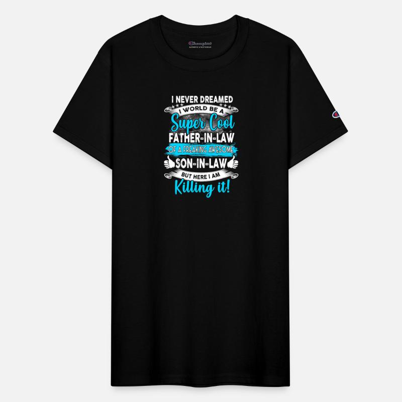 Mens Father in Law T Shirt Gift from Son in Law Fa