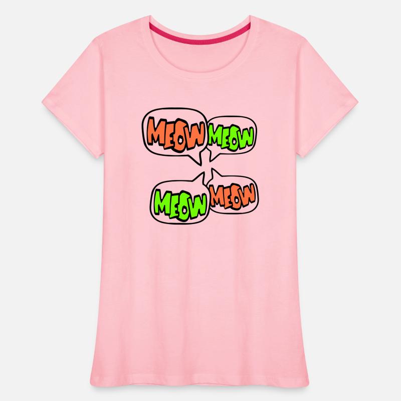Meow Cat Speech Bubble Cartoon Text Quote Comic