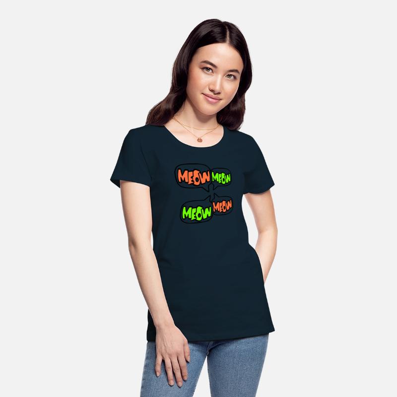 Meow Cat Speech Bubble Cartoon Text Quote Comic