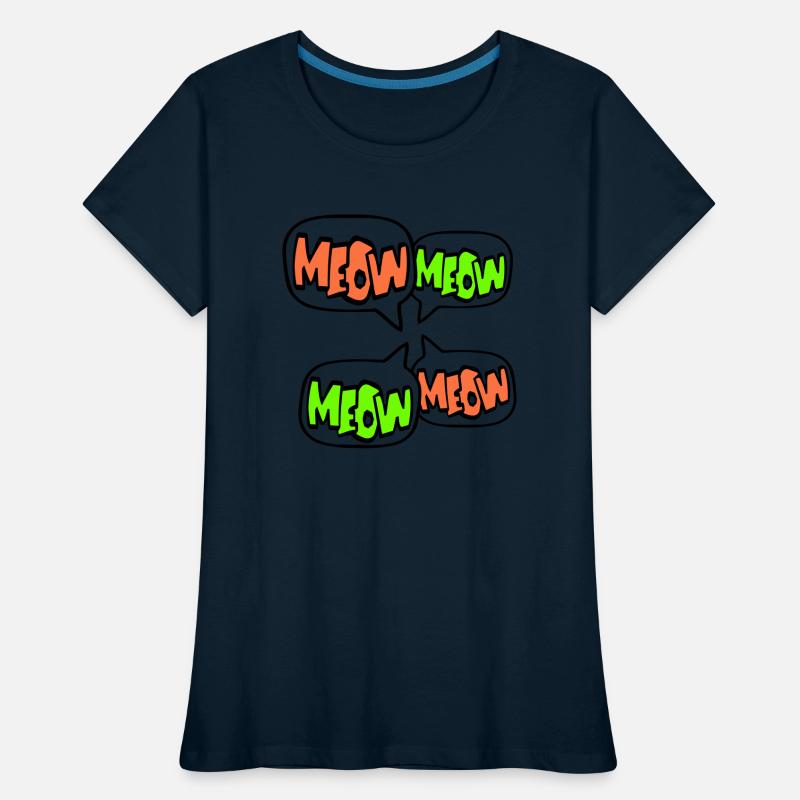 Meow Cat Speech Bubble Cartoon Text Quote Comic