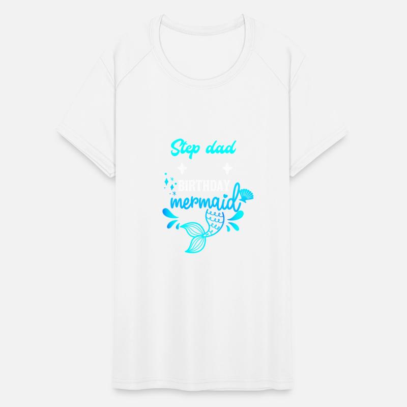 Mermaid Step Dad Birthday Mermaid