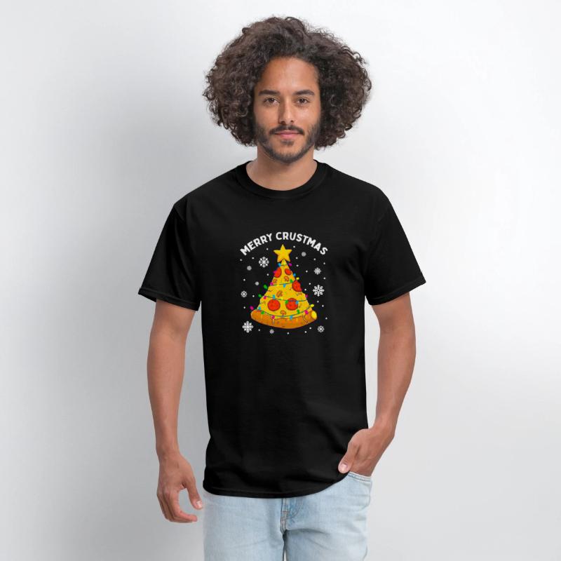 Merry Crustmas Pizza Tree