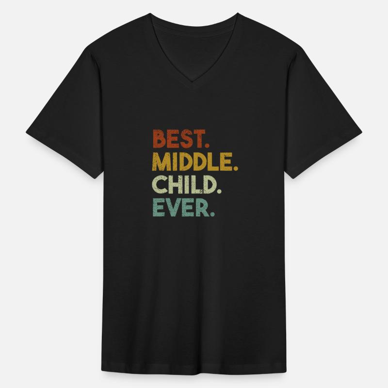 Middle Child Retro Style Youngest Middle Oldest Si