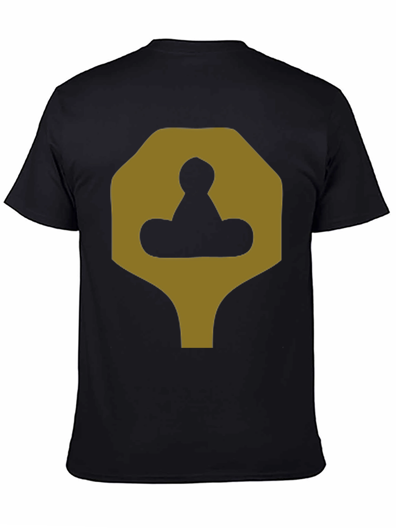 Graphic Tee: Abstract Geometric Symbol Shirt