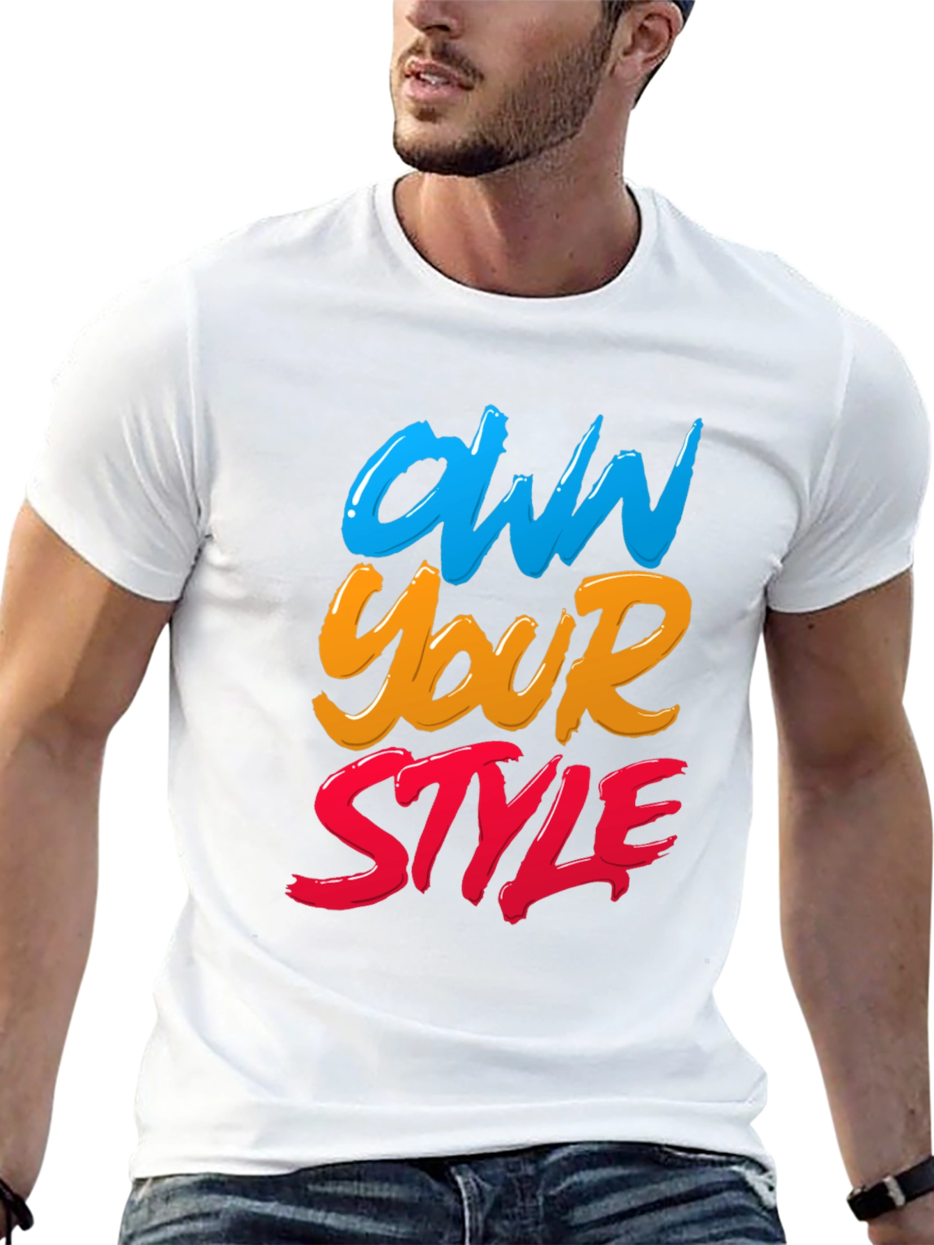 Own Your Style Graphic Tee - Black Unisex T-Shirt