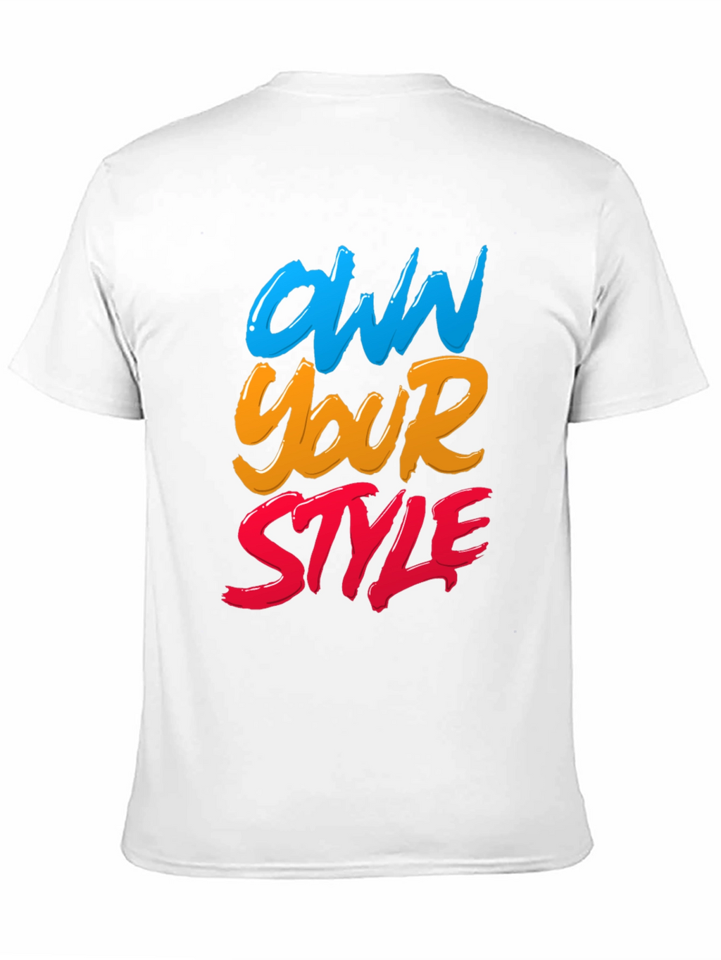Own Your Style Graphic Tee - Black Unisex T-Shirt