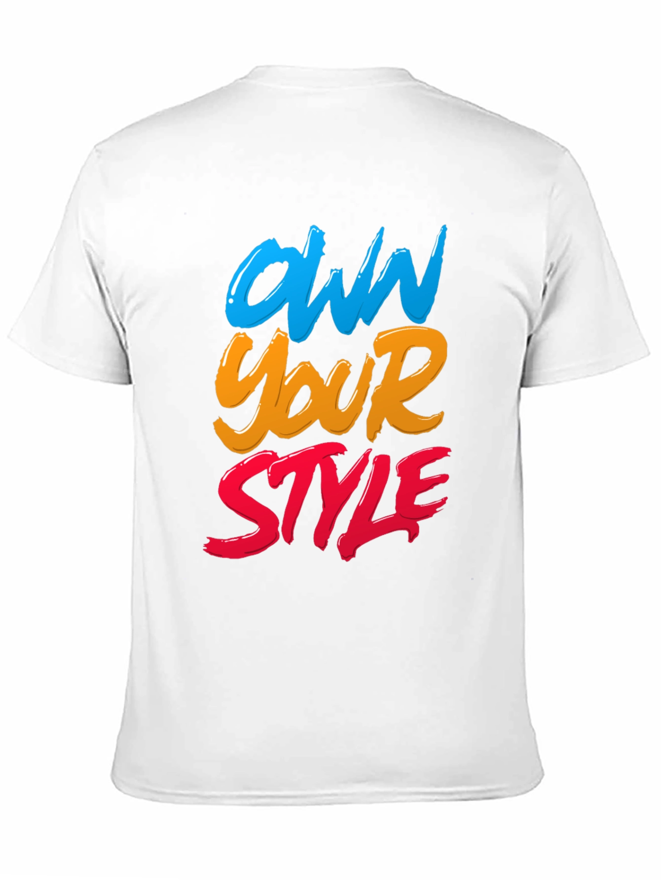 Own Your Style Graphic Tee - Black Unisex T-Shirt