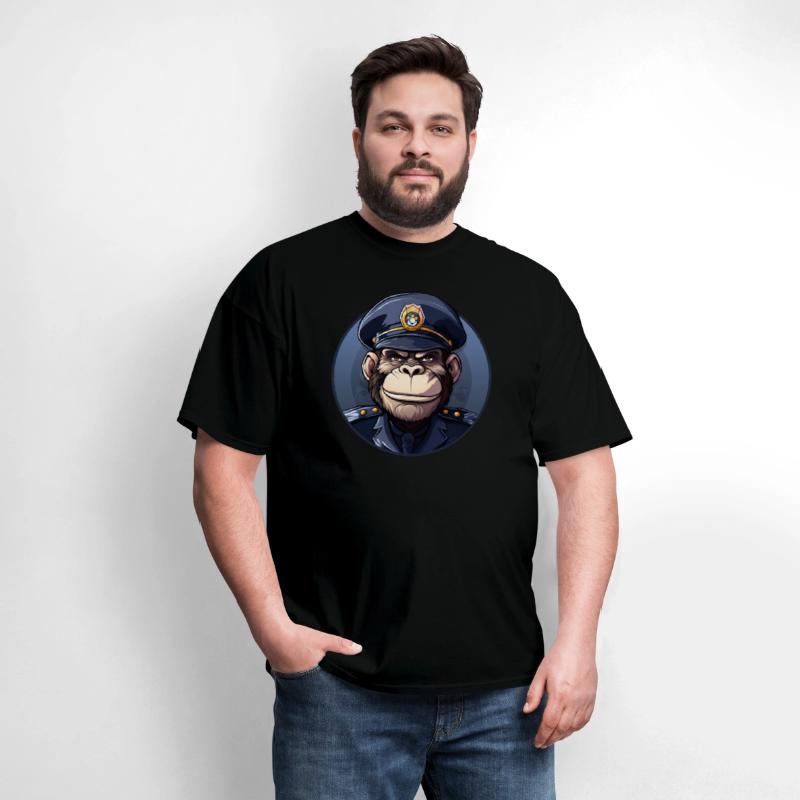 Monkey policewoman