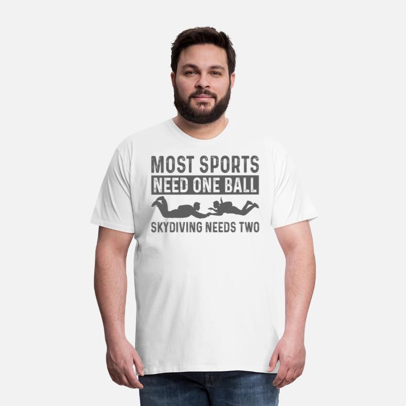 Most sports need one ball, skydiving needs two