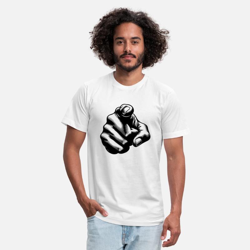 Motivational Design Index Finger Hand Gesture