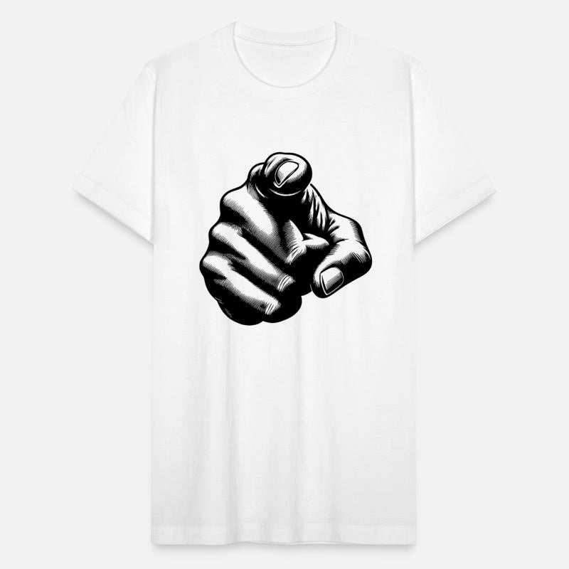 Motivational Design Index Finger Hand Gesture