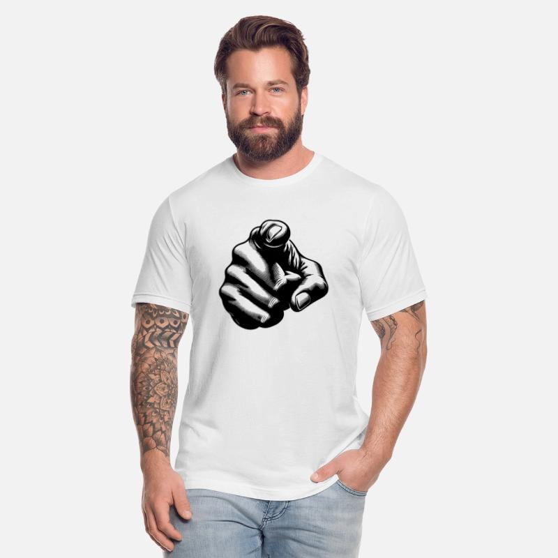 Motivational Design Index Finger Hand Gesture